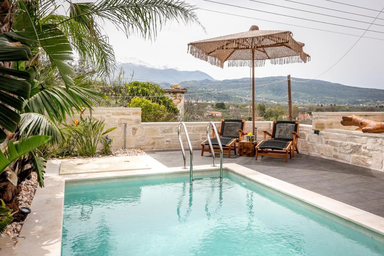 Villa Armenus, Private Pool, Garden, Bbq Chania  Exterior photo