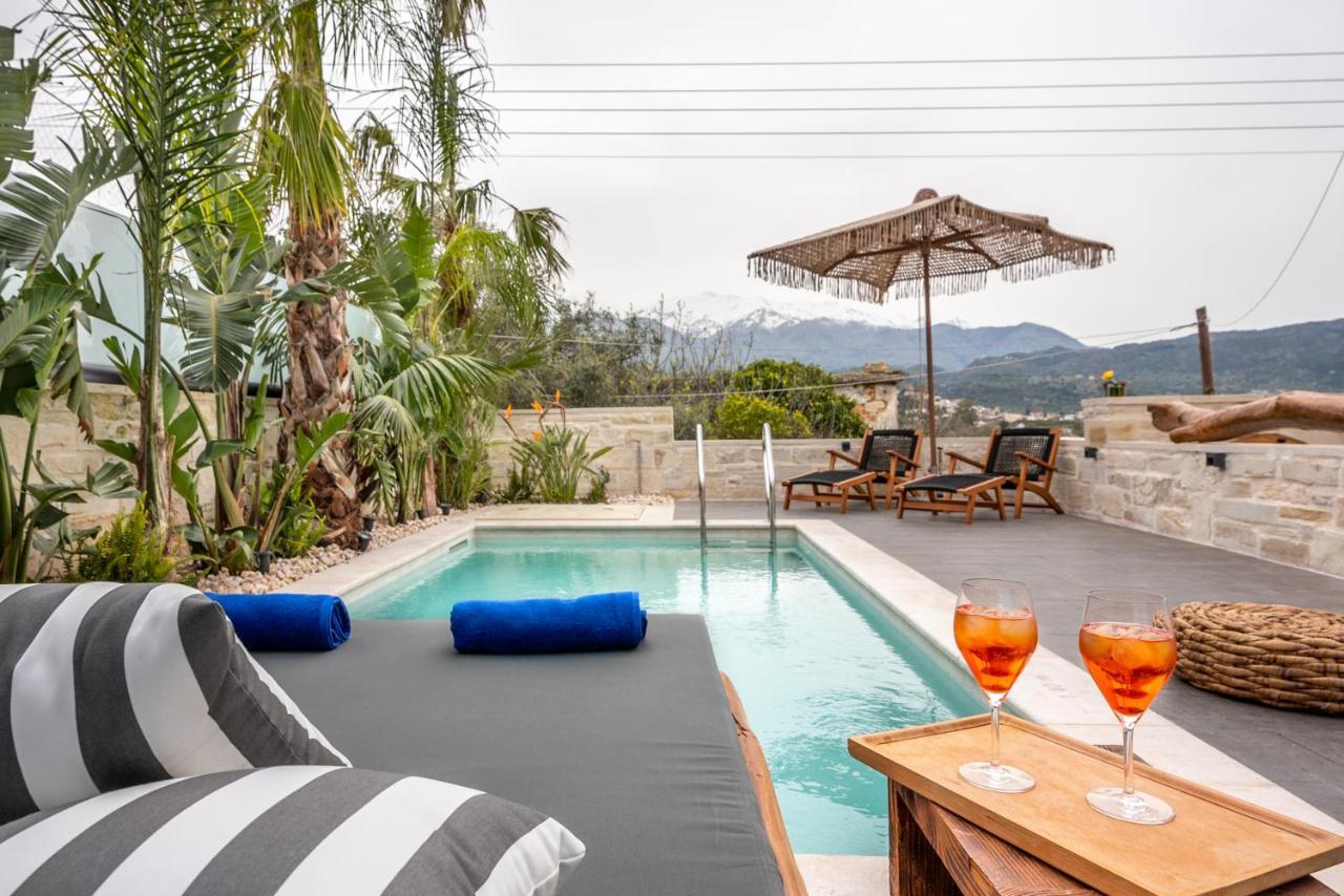 Villa Armenus, Private Pool, Garden, Bbq Chania  Exterior photo